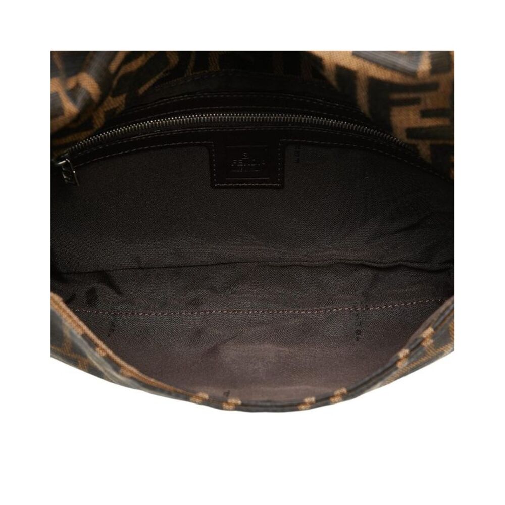 Pre Loved Fendi Canvas Leather Mamma Bucket Shoulder Bag - Picture 4 of 7